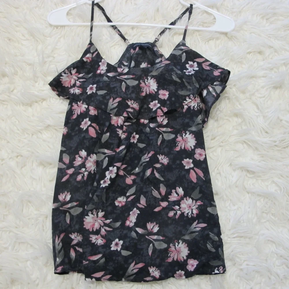 American Eagle Women's summer beach vacation Tank Top Shirt Size S EUC - Picture 6 of 7